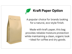 flat bottom coffee bags without valve