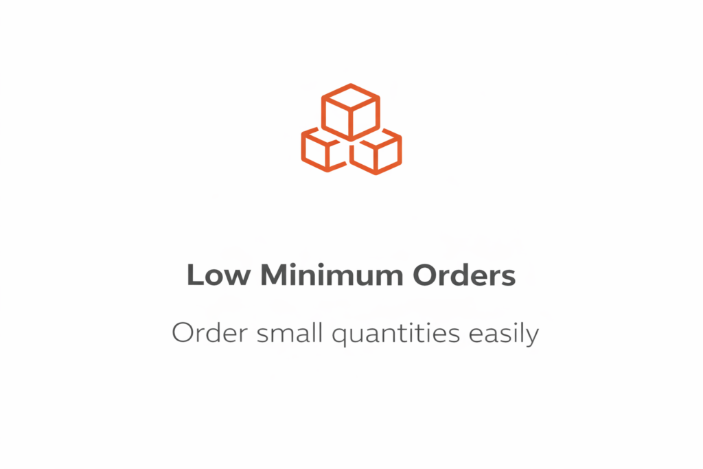 Home low minimum order